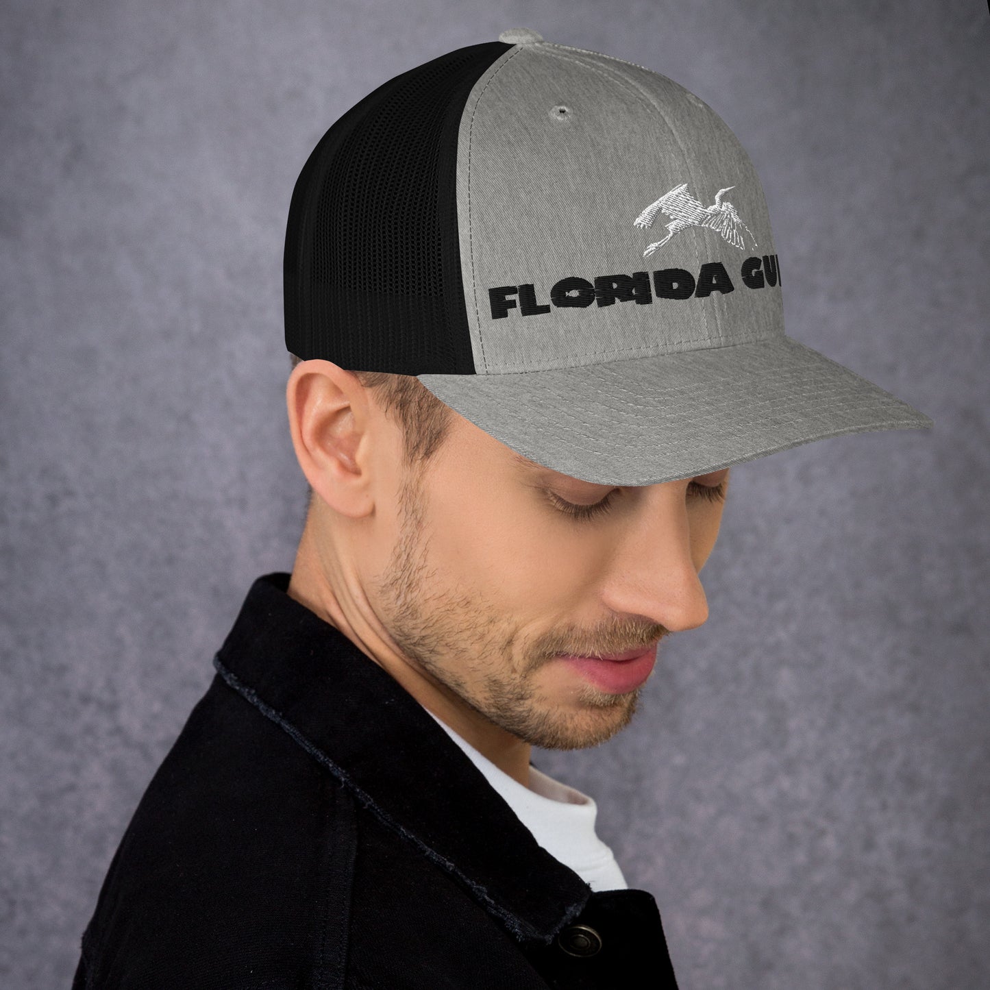 Florida Guido Egret Trucker Centered