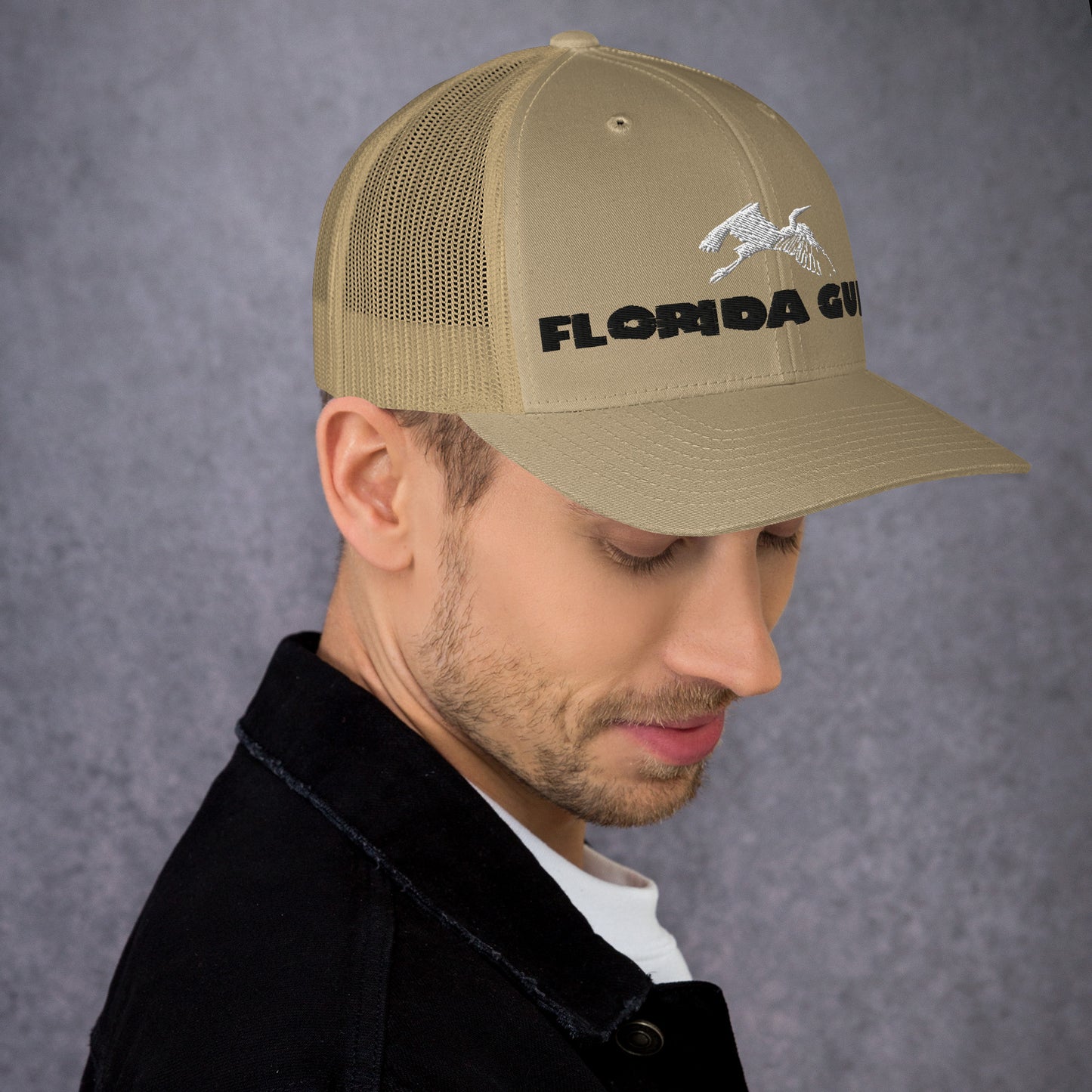 Florida Guido Egret Trucker Centered