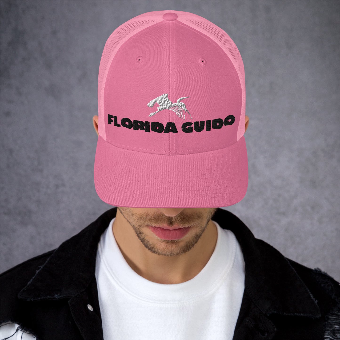 Florida Guido Egret Trucker Centered