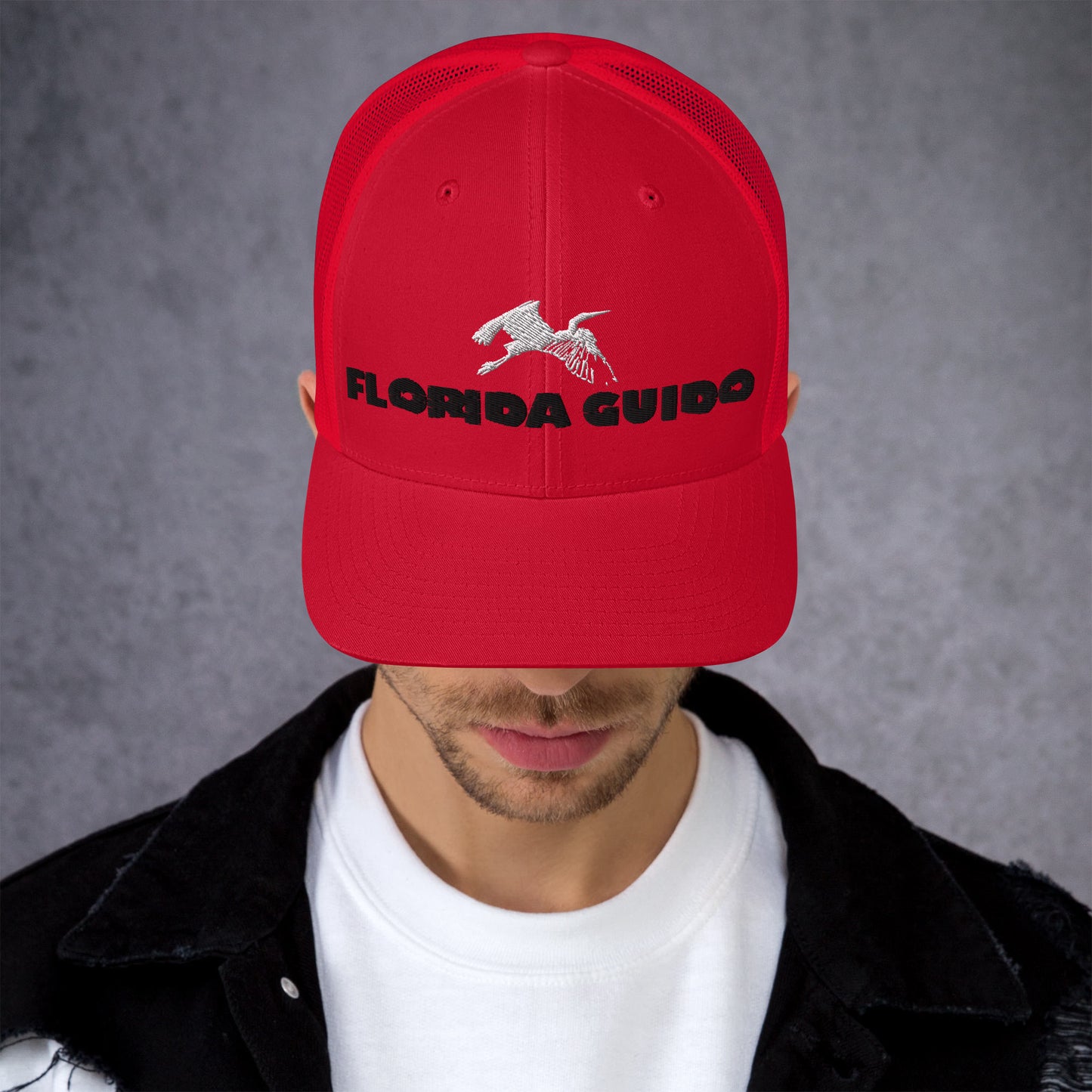 Florida Guido Egret Trucker Centered