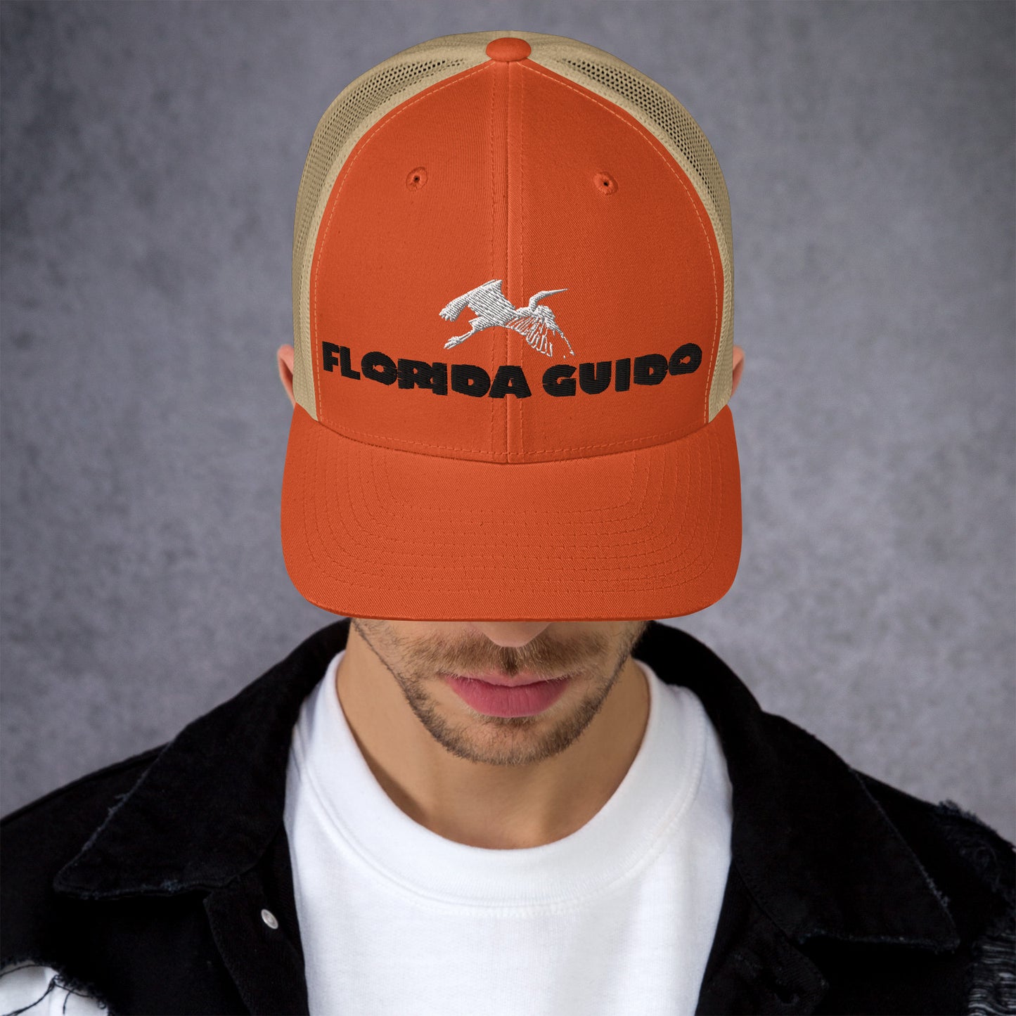 Florida Guido Egret Trucker Centered