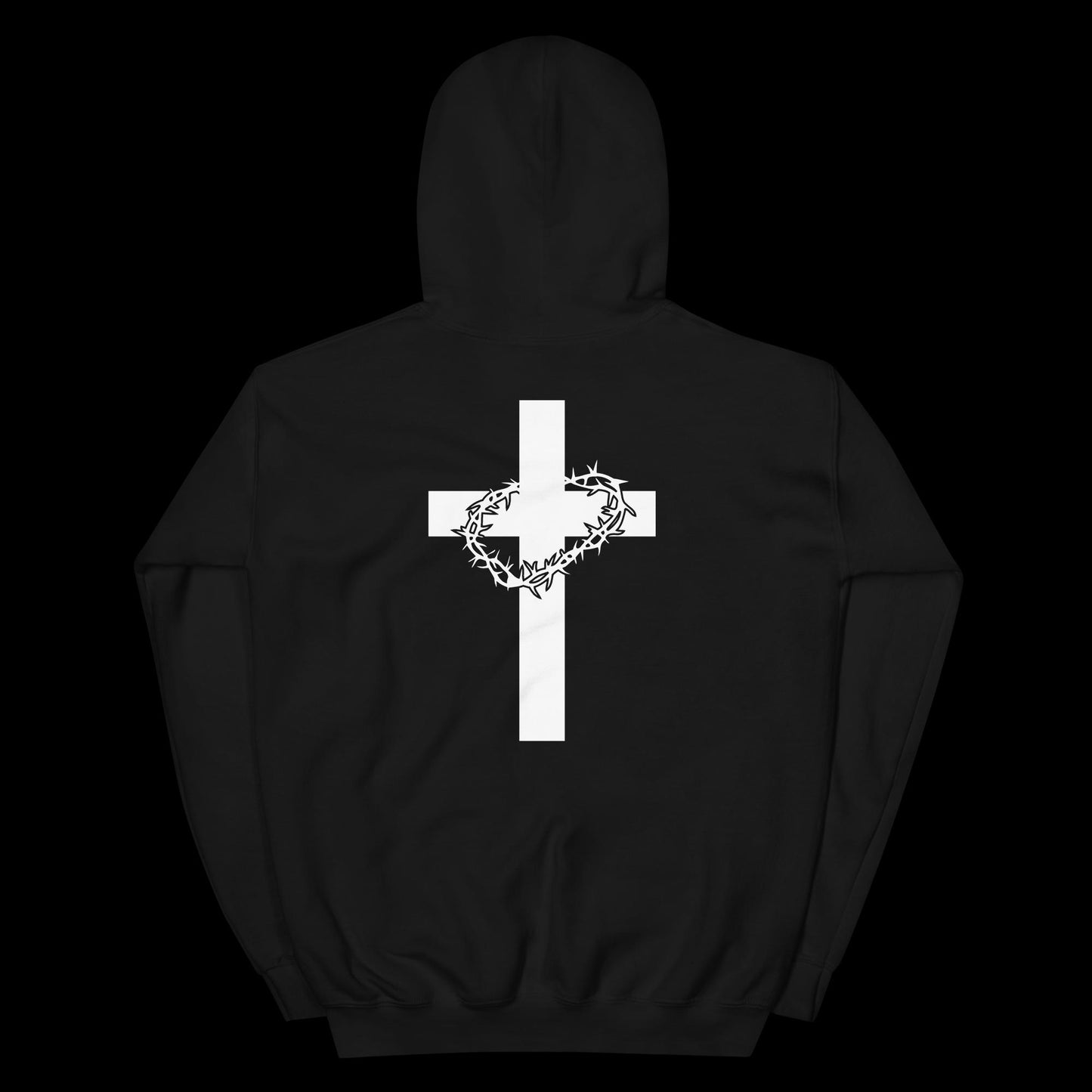 Cross + Crown Of Thorns Hoodie